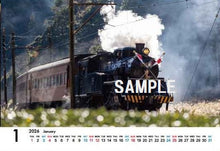 画像をギャラリービューアに読み込む, 大井川鐵道 2026年卓上カレンダー