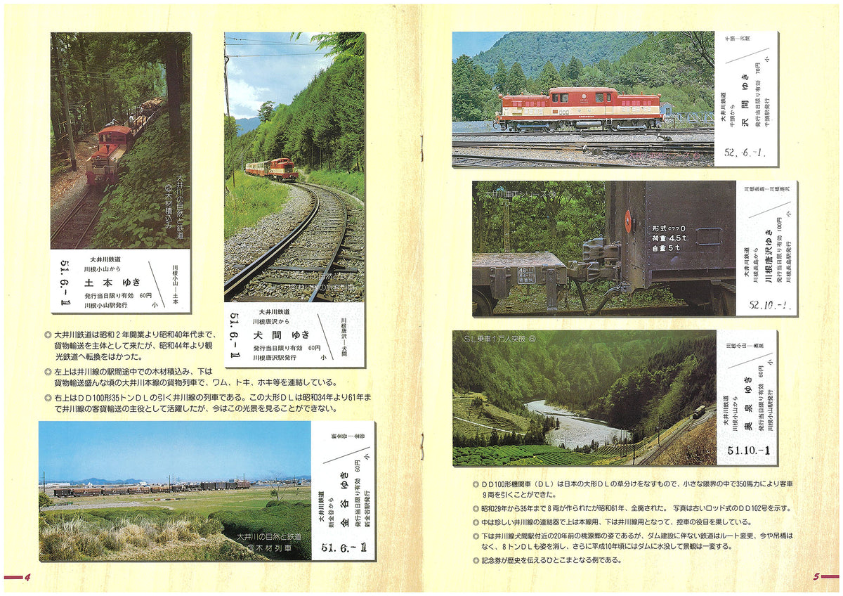 鉄道古物　記念乗車券が語る大井川鐵道　第4巻