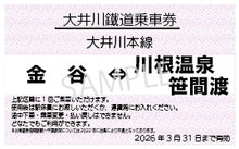 画像をギャラリービューアに読み込む, 【創立100周年記念・受注生産】名刺乗車券【大鉄を応援!】
